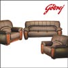 Godrej Manhattan 3+1+1 seater Sofa set - Click here to View more details about this Product